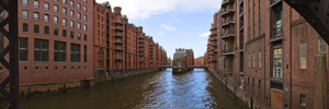 Hamburg Port Authority Buildings Panorama